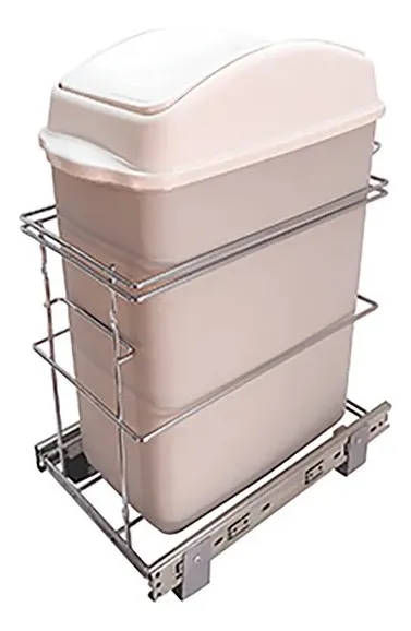 ARAMADO NLX-01 LIXEIRA SIMPLES TELESCOPICA CROMADO