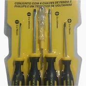 CONJUNTO CHAVE DE FENDA PHILLIPS