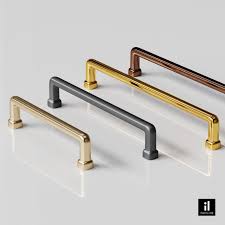 PUXADOR ITALYLINE NORBELLO IL1740 96MM DOURADO FOSCO