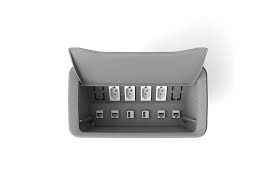 DUTOTEC CX MESA NEW 6 6NBR20A + 6FURACAO KEY CINZA